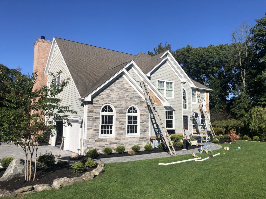 Exterior Stain long Island painters